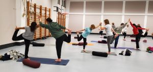 Posture de la danseuse